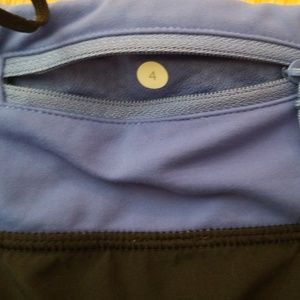 lululemon athletica Shorts - Lululemon SZ 4 Run Speed Up Shorts blue/black lululemon athletica Shorts - Lululemon SZ 4 Run Speed Up Shorts blue/black